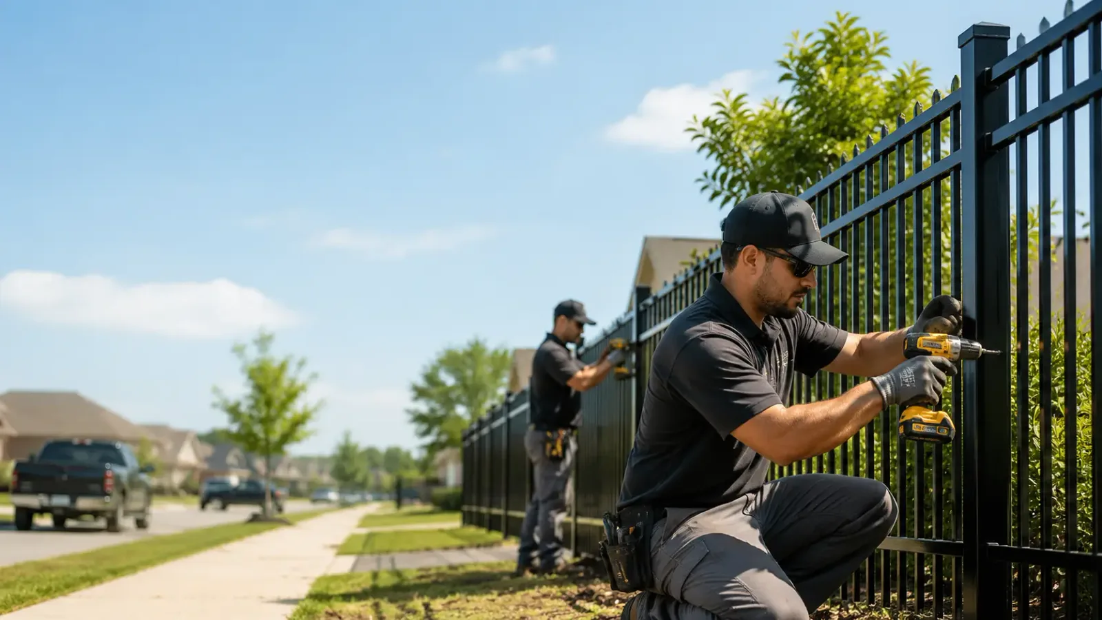 Metal Fence Installation in Rye, NY